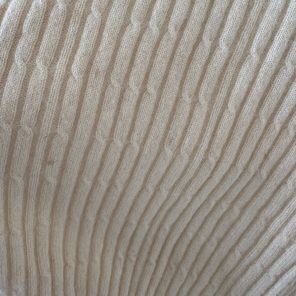 VINTAGE Cashmere Ribbed Sweater - Picture 7 of 7